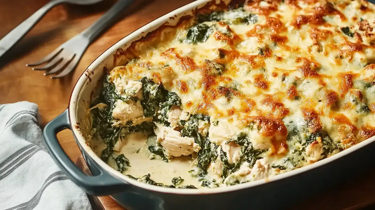 Chicken and Spinach Casserole