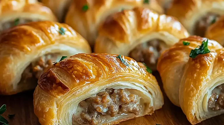 Sausage Cream Cheese Crescents