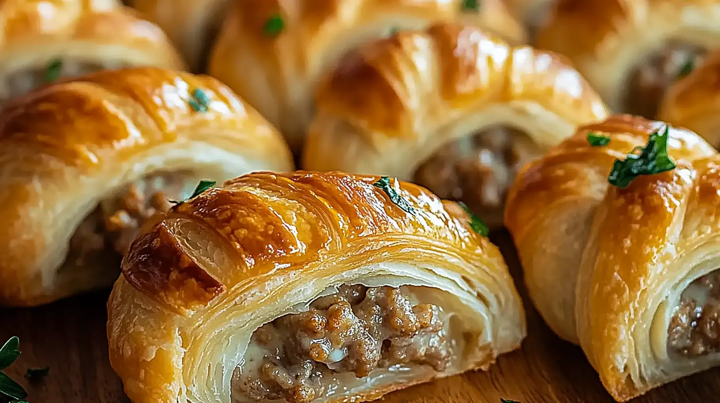 Sausage Cream Cheese Crescents