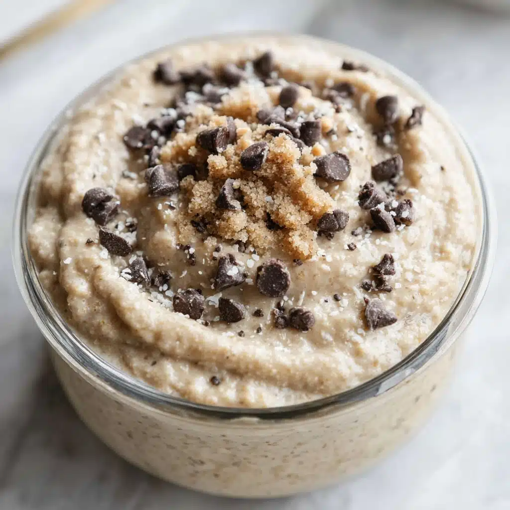 high protein cookie dough overnight oats– Meal Prep Magic