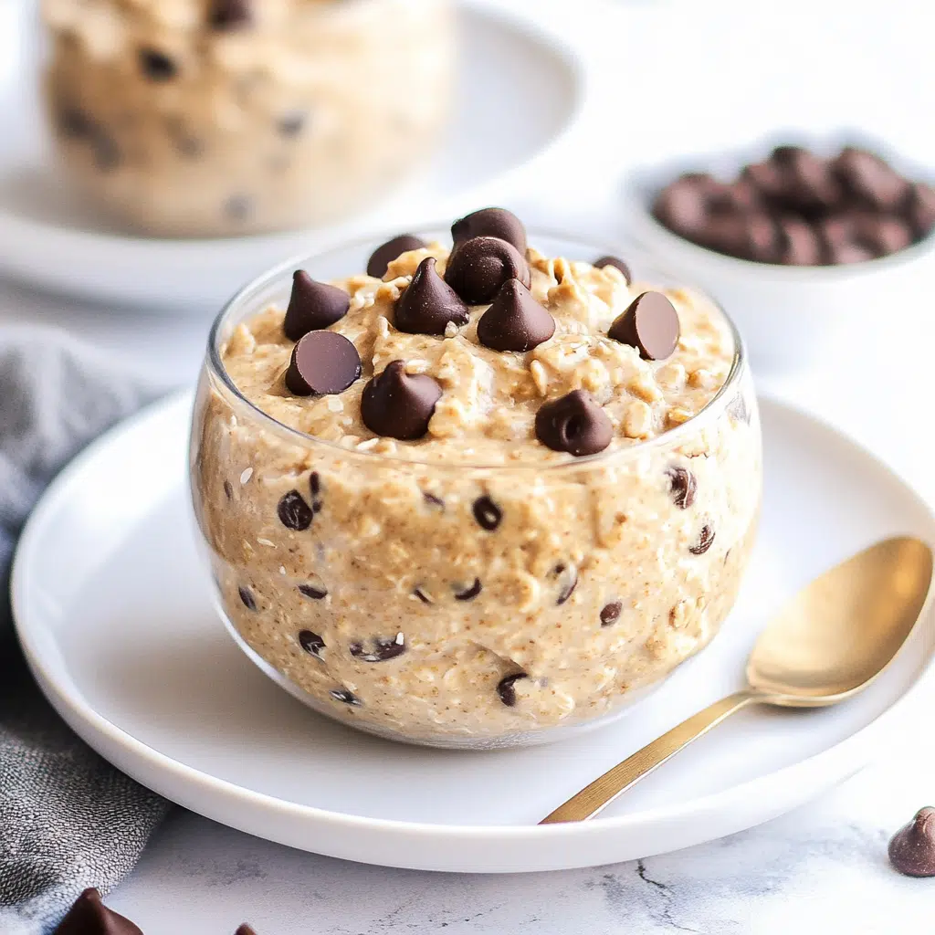 Cookie Dough Overnight Oats (No Peanut Butter) – Creamy & Nut-Free