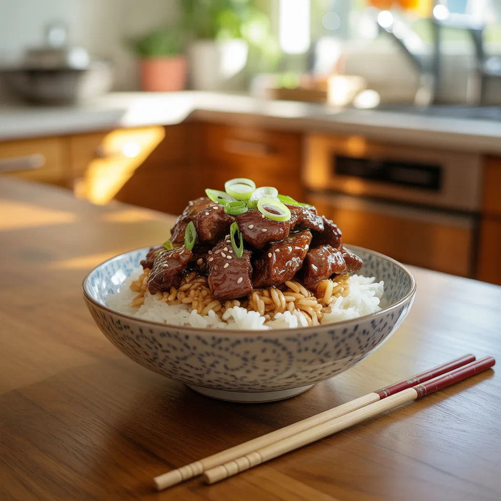 Sticky Honey Garlic Beef Bowls: The Best 30-Minute Dinner