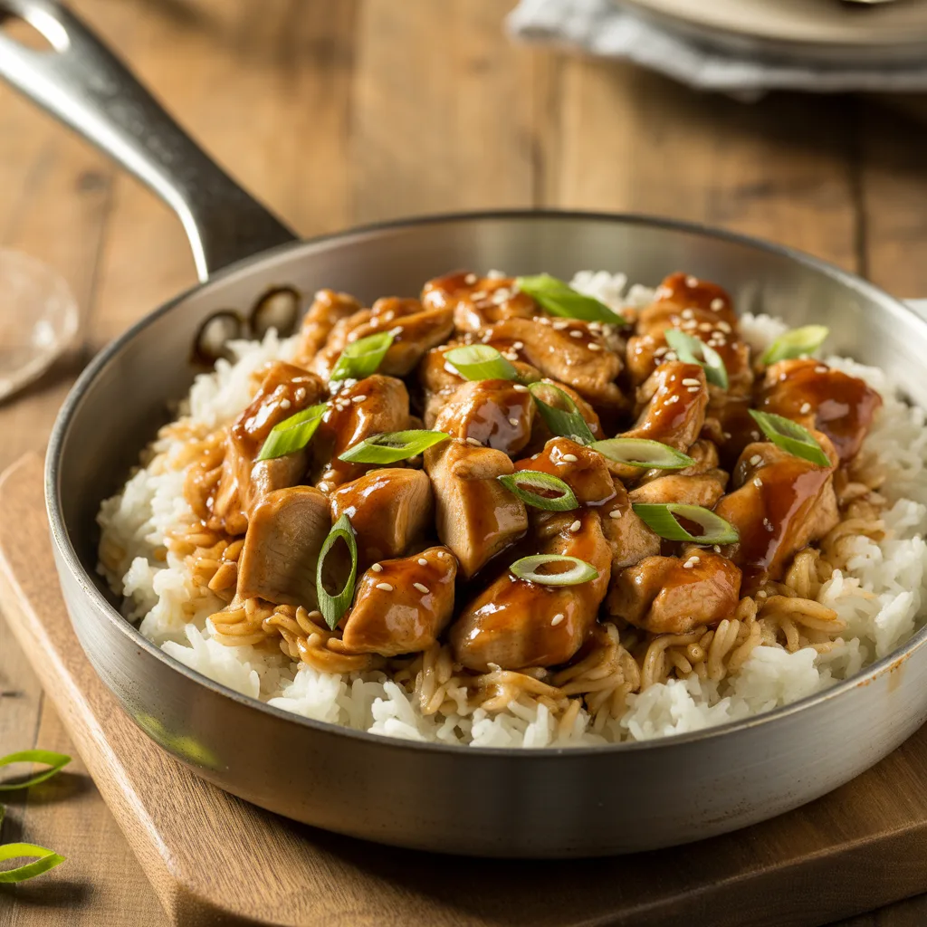 Budget Chicken Teriyaki Rice Skillet: A Quick & Easy Dinner