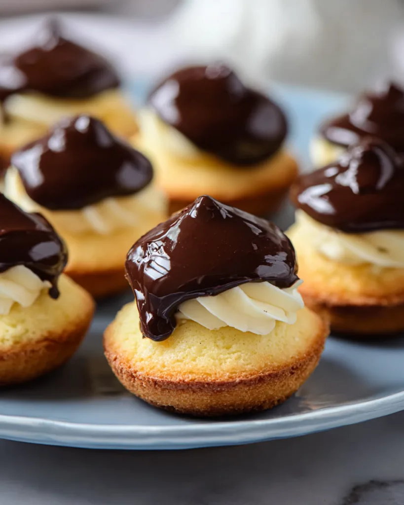 Easy Boston Cream Pie Bites 2 Boston Cream Pie Bites